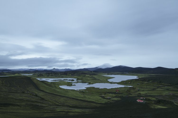Veiðivötn, Island, vor langer Zeit …